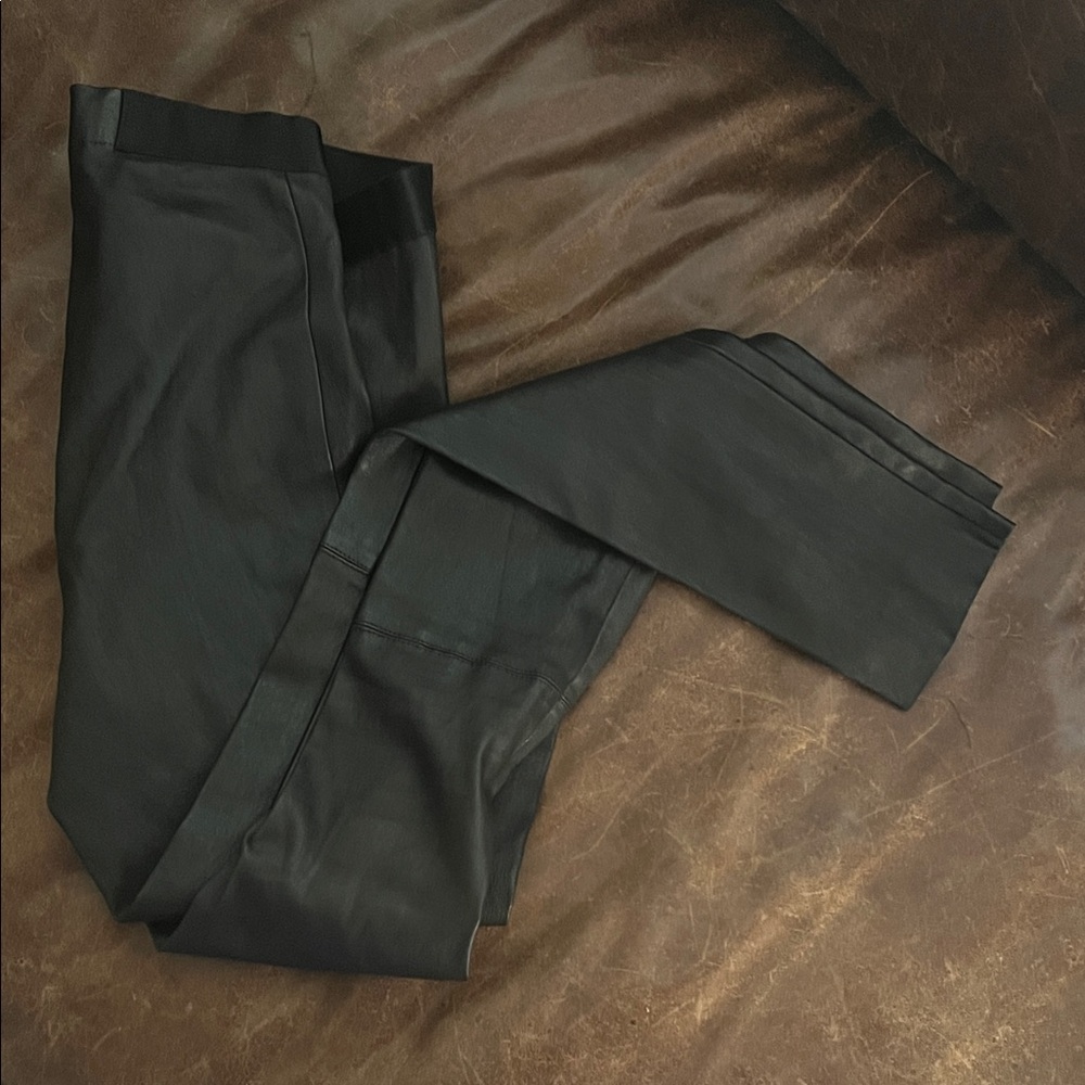 Alice + Olivia 100% leather leggings - Picture 2 of 3